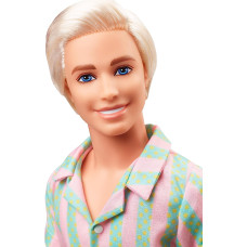 Лялька Кен з фільму Барбі у пляжному наборі Barbie The Movie Ken Doll Wearing Pastel Striped Beach