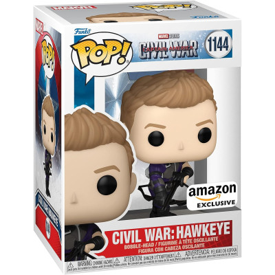 Фігурка Функо Поп Капітан Америка Соколінне Око Funko Pop! Marvel Captain America: Civil War Build Hawkeye 68486