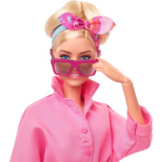 Лялька Барбі Марго Роббі в рожевому комбінезоні Barbie The Movie Margot Robbie Pink Power Jumpsuit (HRF29)