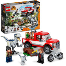 Конструктор LEGO 76946 Jurassic World Полювання на Блу і Бета-велоцираптора 76946