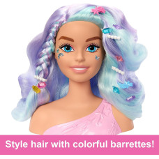 Барбі голова манікен Фантазійне волосся Barbie Doll Fairytale Styling Head HMD82