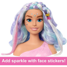 Барбі голова манікен Фантазійне волосся Barbie Doll Fairytale Styling Head HMD82