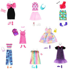 Набір модного одягу для Барбі 13 предметів Barbie Clothes, Doll Fashion Pack with 13 Pieces of Clothing