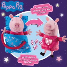 Свинка Пеппа плюшева Казковий Сон Пеппа Peppa pig Sleepover Soft Toy Bedtime Lullaby