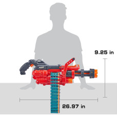 Швидкострільний бластер X-Shot Excel Omega 6 Shooting Targets 98 Darts by ZURU