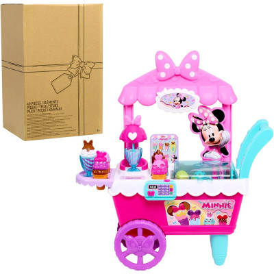 Ігровий набір Візок із морозивом Disney Junior Minnie Mouse Sweets & Treats Ice Cream 88223