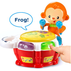 Іграшка мавпочка та барабан VTech Baby Beats Monkey Drum 80-503200