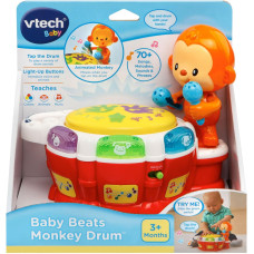 Іграшка мавпочка та барабан VTech Baby Beats Monkey Drum 80-503200