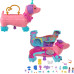 Ігровий набір Polly Pocket 2-in-1 Travel Toy Birthday puppy Party HKV52