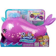 Ігровий набір Polly Pocket Playset Animal Toy Narwhal Boat HKV71