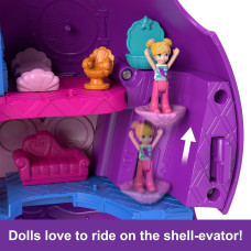 Ігровий набір Polly Pocket Playset Animal Toy Narwhal Boat HKV71