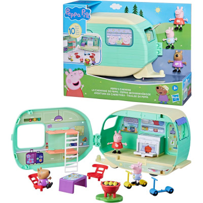 Ігровий набір Пеппа Peppa Pig Caravan Playset with 3 Figures and 6 Accessories F8863