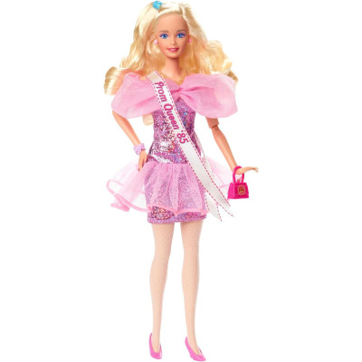 Лялька Барбі Barbie Rewind Doll & Accessories з кучерявим світлим волоссям HJX20