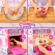 Інтерактивна іграшка Магічна пекарня Паляниця COOKEEZ MAKERY Cinnamon Treatz Oven Plush Blue