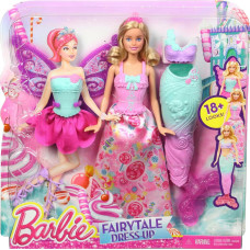 Лялька Барбі Казкове перевтілення Barbie Dreamtopia Fairytale Dress Up Doll