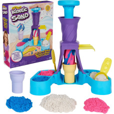 Набор кинетического песка, станция для подачи Kinetic Sand Soft Serve Station with 14oz of Play Sand