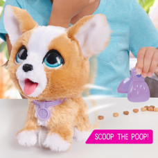 Інтерактивна  м'яка іграшка коргі furReal Poop-A-Lots Corgi Interactive 8-inch Walking Plush