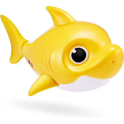 Інтерактивна іграшка акула для ванни Robo Alive Junior Baby Shark New Silicon Fins (Yellow)