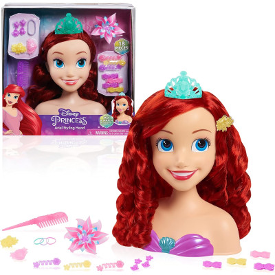 Лялька-манекен Аріель Disney Princess Ariel Styling Head 18 pieces