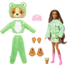 Лялька Барбі Сюрприз Barbie Cutie Reveal Doll Animal Costume Puppy as Frog