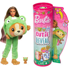 Лялька Барбі Сюрприз Barbie Cutie Reveal Doll Animal Costume Puppy as Frog