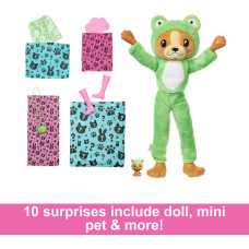 Лялька Барбі Сюрприз Barbie Cutie Reveal Doll Animal Costume Puppy as Frog