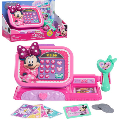 Дитячий касовий апарат Міккі Мауса Disney Junior Minnie Mouse Bowtique Cash Register with Sounds