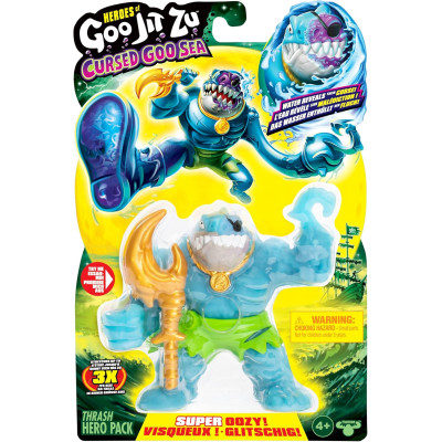 Фигурка Тянучка антистресс Гуджитсу Heroes of Goo Jit Zu Cursed Goo Sea Super Oozy