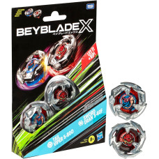 Набір Бейблайд з 2 дзиґами BEYBLADE X Tail Viper 5 80O and Sword Dran 3 60F Dual Set