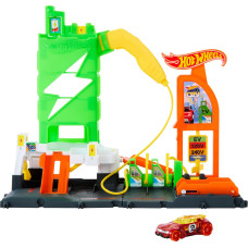 Ігровий набір заправна станція  Hot Wheels City Трек Super Recharge Fuel Station