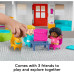 Музыкальный домик Fisher Price Little People Friends Together Play House