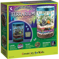 Набір для творчості дитячий тераріум Creativity for Kids Grow N Glow Terrarium Kit for Kids