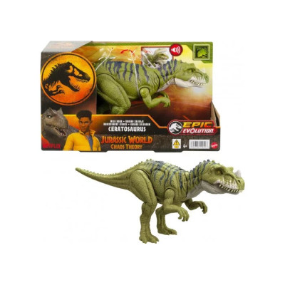 Динозавр Цератозавр Mattel Jurassic World Wild Roar Ceratosaurus Dinosaur