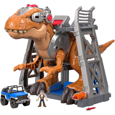 Інтерактивна іграшка Тірекс Тиранозавр Imaginext Jurassic World Dinosaur TRex and Owen Grady