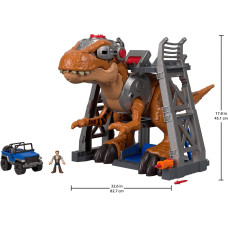 Інтерактивна іграшка Тірекс Тиранозавр Imaginext Jurassic World Dinosaur TRex and Owen Grady