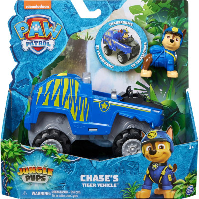 Щенячий патруль у Джунглях Автомобіль Чейза Paw Patrol Jungle Pups Chase Tiger Vehicle