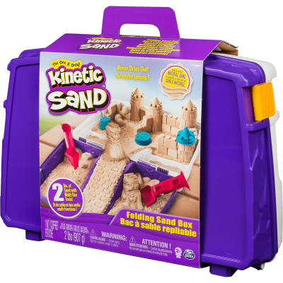 Набір кінетичного піску Замок у валізі Kinetic Sand Folding Sand Box with 2lbs