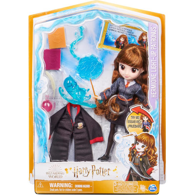  Лялька Герміона World Harry Potter 8 inch Hermione Granger Light up Patronus