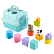 Ігровий набір Сортер-переноска з тваринами Fisher Price Busy Blocks Pet Carrier