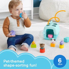 Ігровий набір Сортер-переноска з тваринами Fisher Price Busy Blocks Pet Carrier