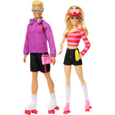 Игровой набор Барби и Кен На роликах Barbie Fashionistas Set with 2 Fashion Dolls