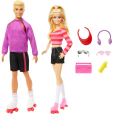 Игровой набор Барби и Кен На роликах Barbie Fashionistas Set with 2 Fashion Dolls