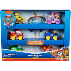 Набор машинок с фигурками Щенячий патруль Paw Patrol Pup Squad Racers 6 Piece Vehicle Gift Set