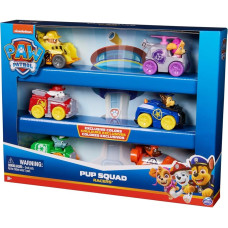 Набор машинок с фигурками Щенячий патруль Paw Patrol Pup Squad Racers 6 Piece Vehicle Gift Set