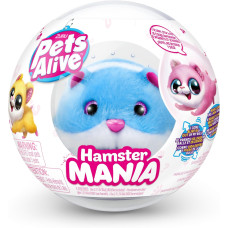 Интерактивная игрушка Хомячок Pets Alive Hamstermania Blue by ZURU Hamster