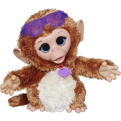 Интерактивная игрушка обезьянка FurReal Friends Baby Cuddles My Giggly Monkey Pet