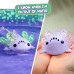 Интерактивная игрушка Fingerlings Interactive Baby Axolotl Auggie Purple