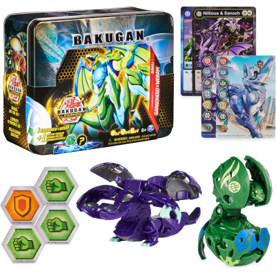 Набір 2 Бакугани Гарганоід і Вебам Bakugan Legends Baku tin Gargonoid X Webam