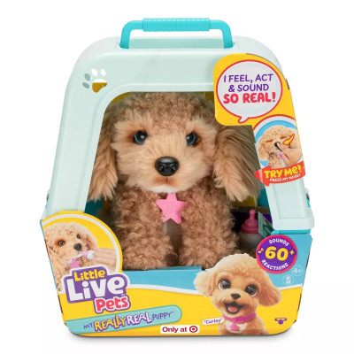 Ігровий набір Моє справжнє цуценя Керлі Little Live Pets My Really Real Puppy Curley The Cavoodle