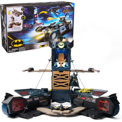 Ігровий набір Бетмен і бетмобіль DC Comics Batman Ultimate Transforming Batmobile Playset